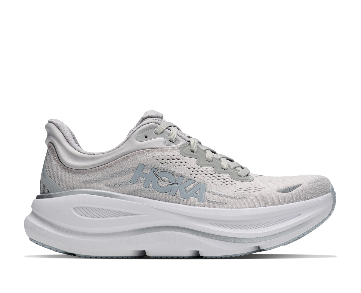 HOKA Women's Bondi 9 - STARDUST / MINERAL BLUE
