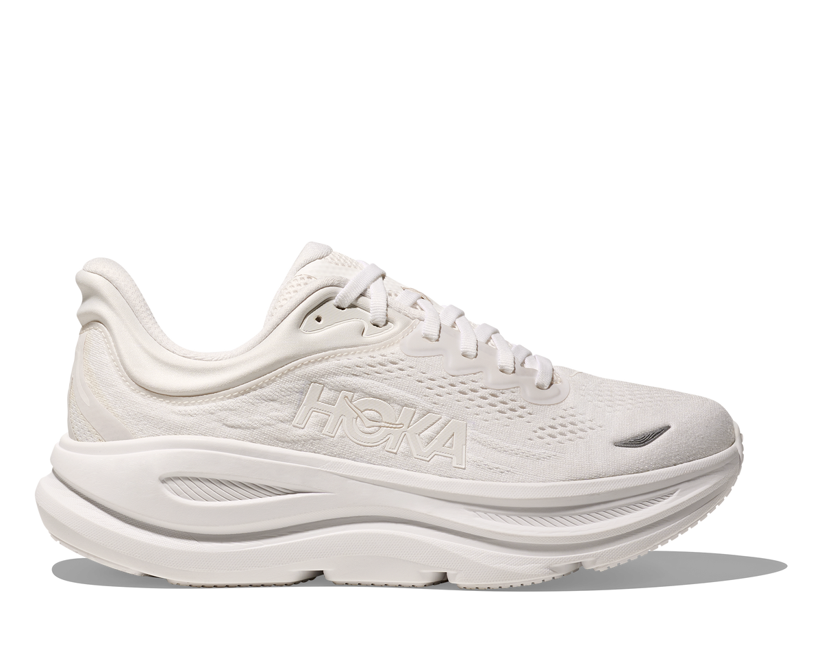 HOKA Women's Bondi 9 - WHITE / WHITE