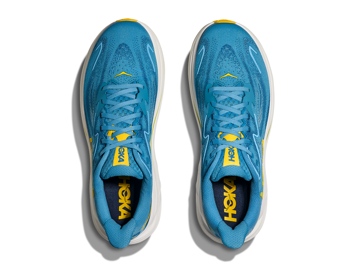 HOKA Men's Clifton 10 - ALPINE BLUE / FOGGY NIGHT (Wide)