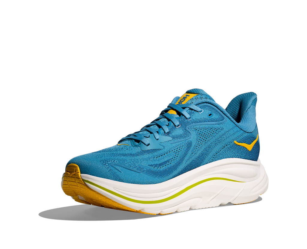 HOKA Men's Clifton 10 - ALPINE BLUE / FOGGY NIGHT (Wide)