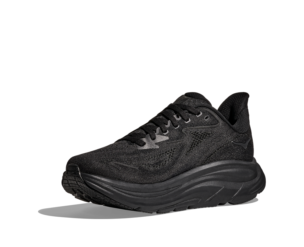 HOKA Men's Clifton 10 - BLACK / BLACK