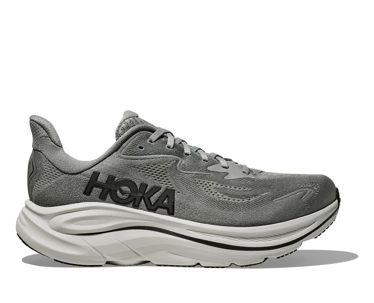HOKA Men's Clifton 10 - GALACTIC GREY / ASTEROID