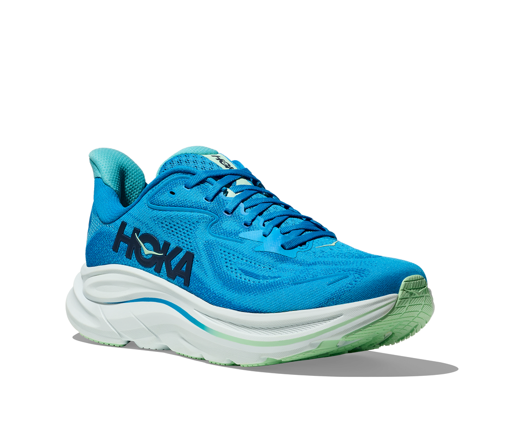 HOKA Men's Clifton 10 - HOKA BLUE / SKYWARD BLUE (Wide)