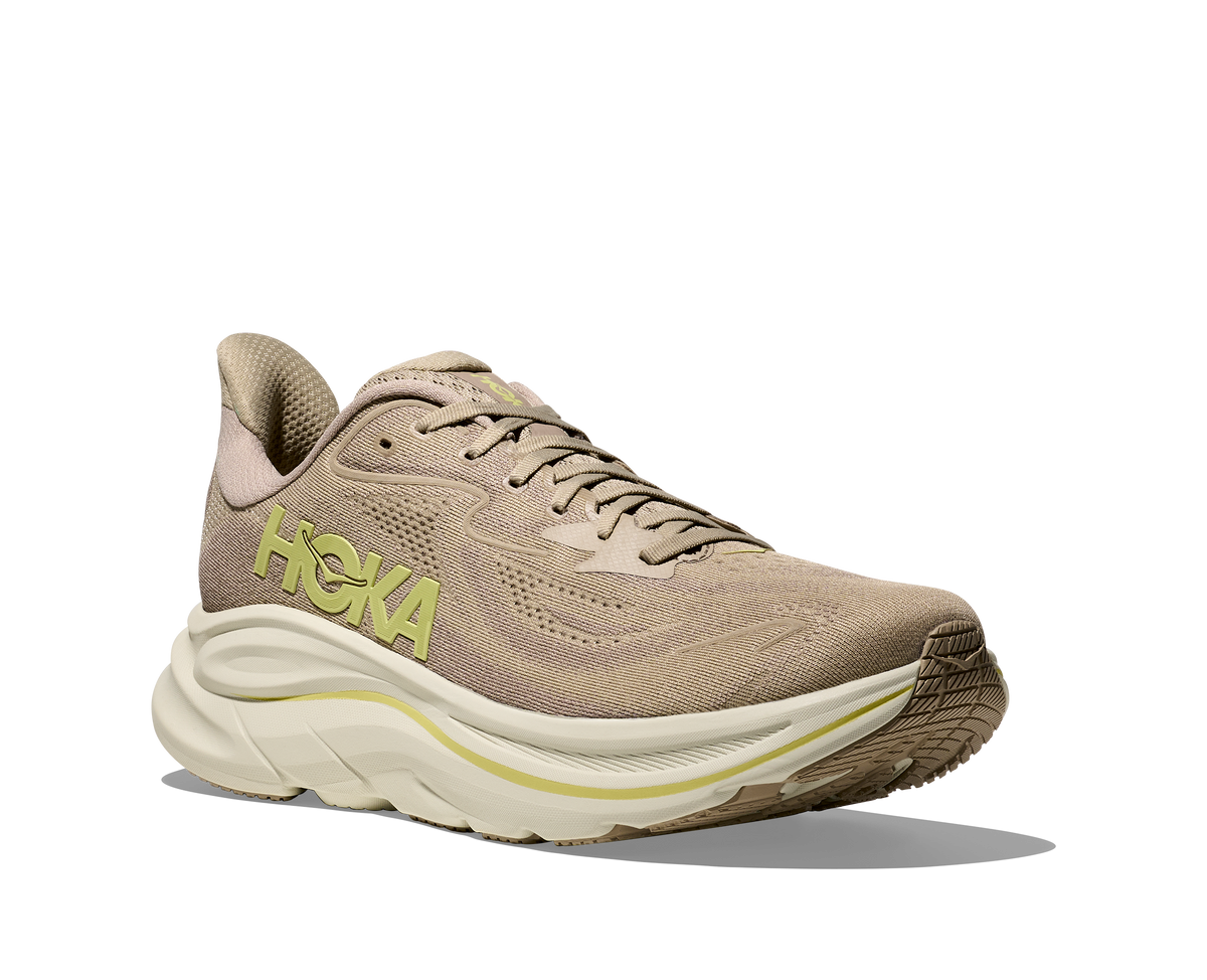 HOKA Men's Clifton 10 - RAW LINEN / STONE