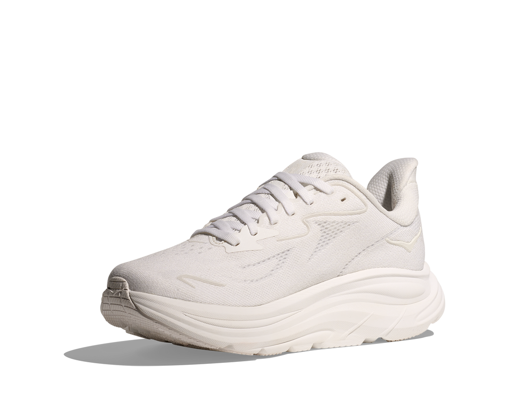 HOKA Men's Clifton 10 - WHITE / WHITE