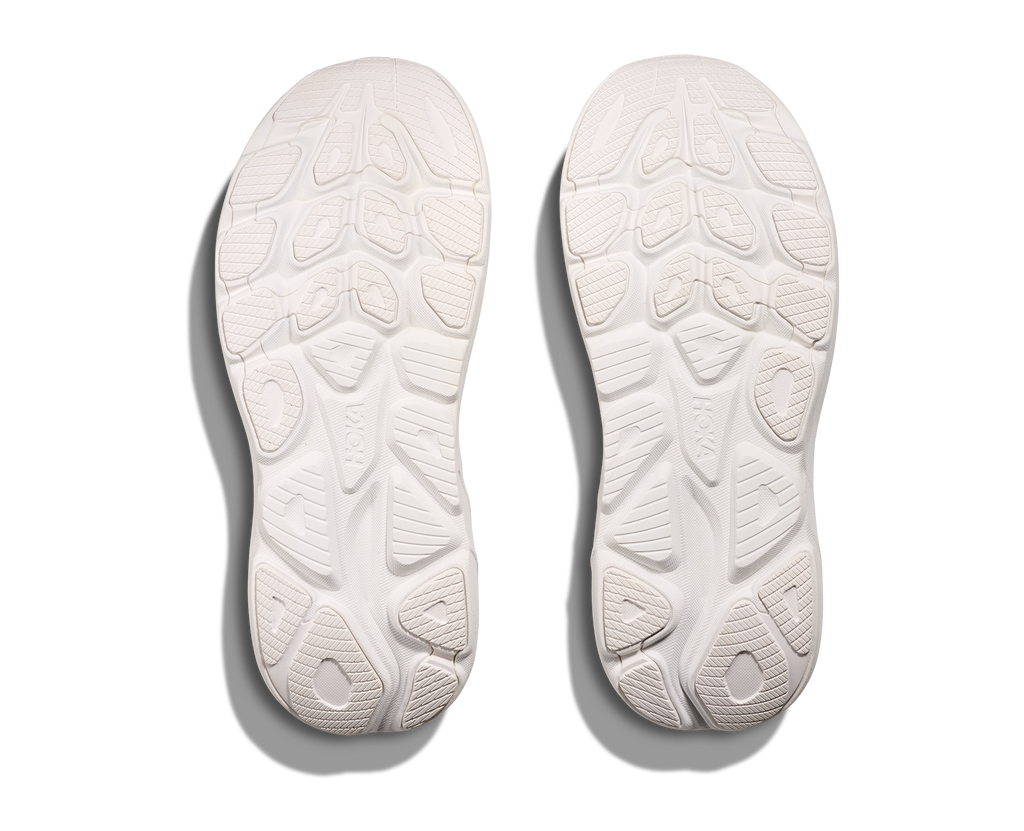 HOKA Men's Clifton 10 - WHITE / WHITE (Wide)