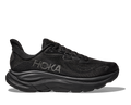 HOKA Women's Clifton 10 - BLACK / BLACK (Wide)