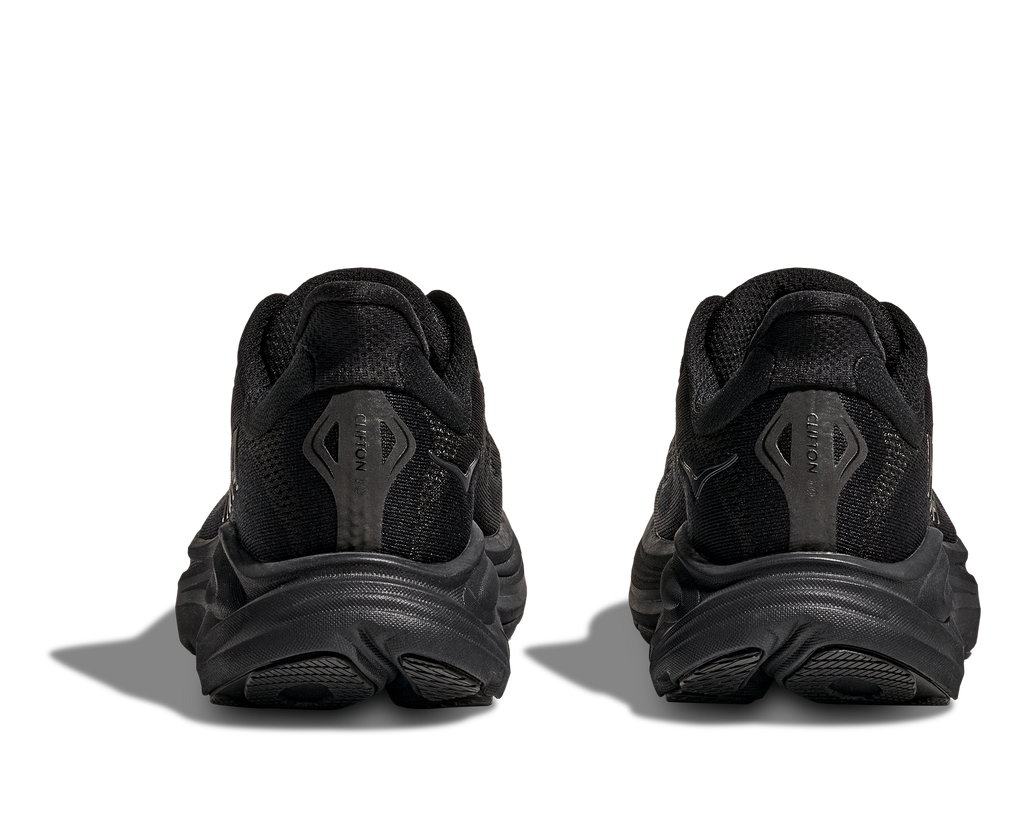 HOKA Women's Clifton 10 - BLACK / BLACK (Wide)