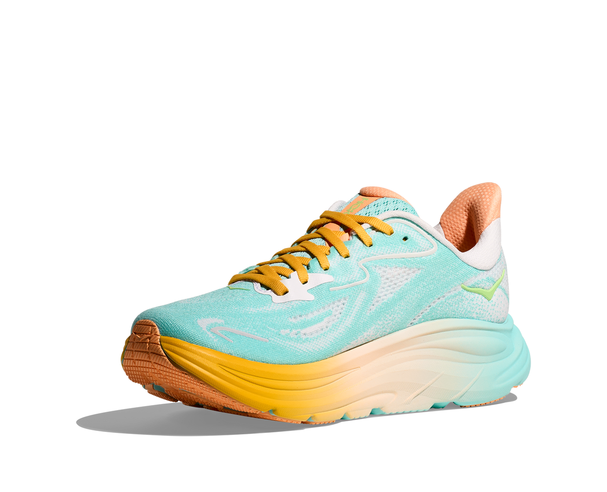 HOKA Women's Clifton 10 - BLUE SPARK / WHITE