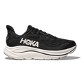 HOKA Women's Clifton 10 - BLACK / WHITE (Wide)
