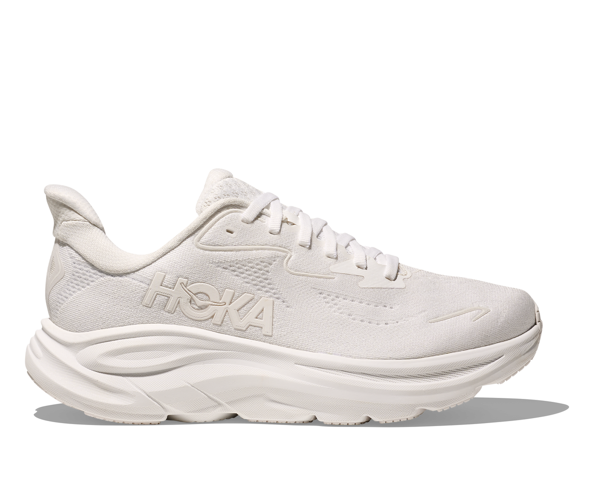 HOKA Women's Clifton 10 - WHITE / WHITE