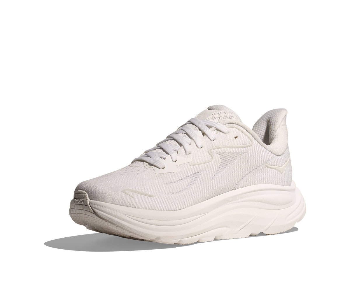 HOKA Women's Clifton 10 - WHITE / WHITE