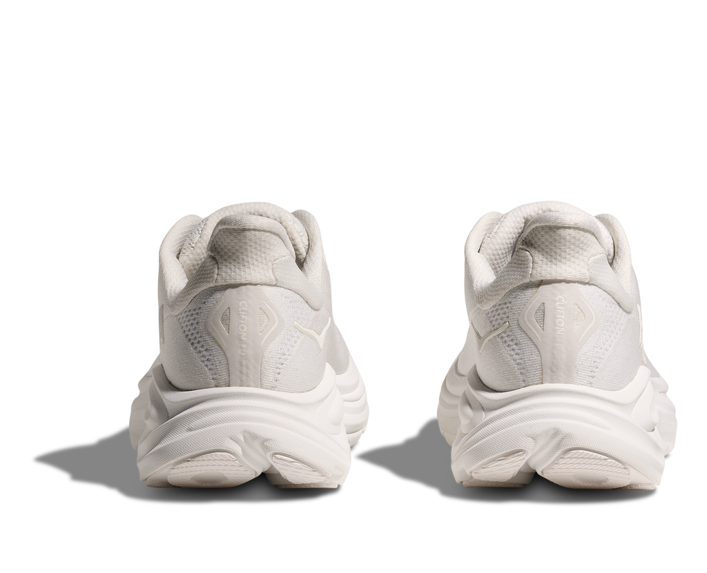 HOKA Women's Clifton 10 - WHITE / WHITE