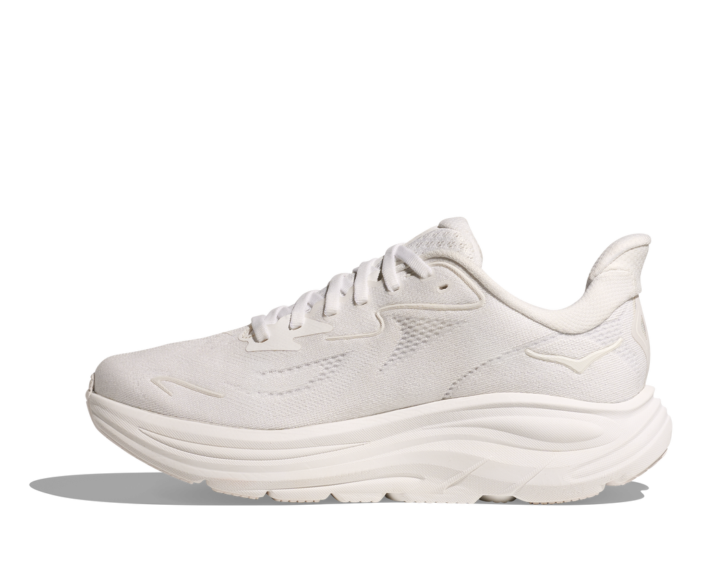 HOKA Women's Clifton 10 - WHITE / WHITE