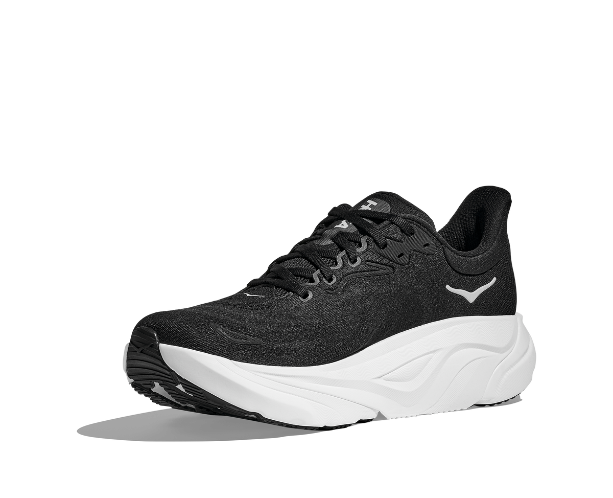 HOKA Men's Arahi 8 - BLACK / WHITE (Wide)