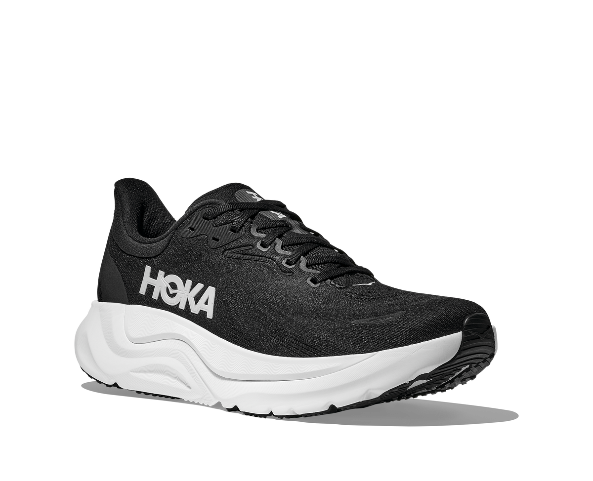 HOKA Men's Arahi 8 - BLACK / WHITE
