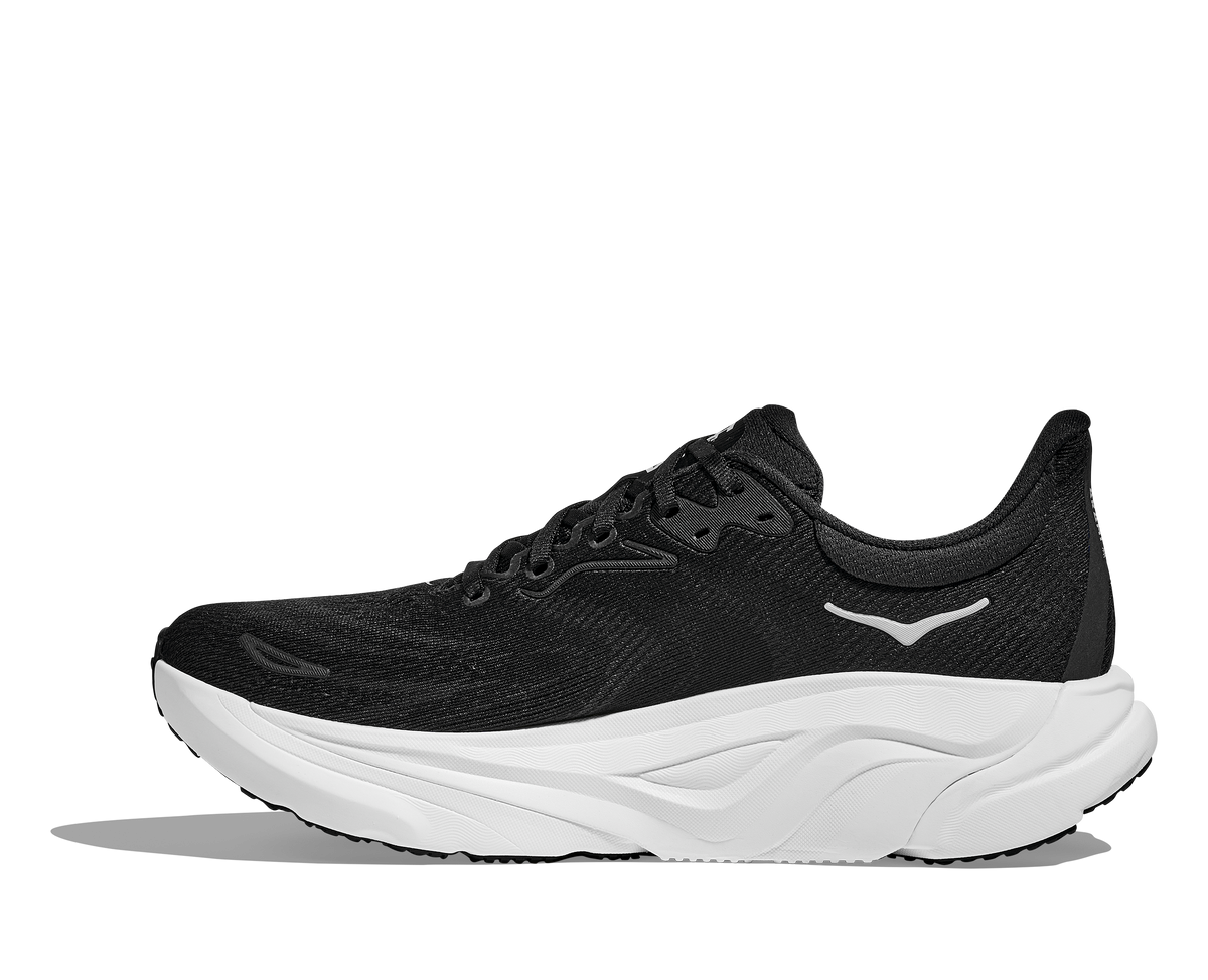 HOKA Men's Arahi 8 - BLACK / WHITE