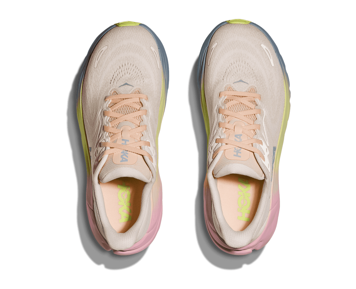 HOKA Women's Arahi 8 - ALABASTER / TANGERINE GLOW