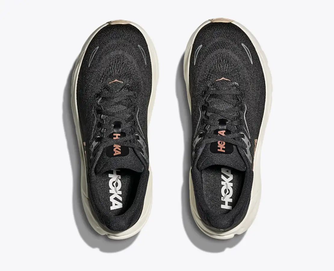 HOKA Women's Arahi 8 - BLACK / ROSE GOLD (Wide)