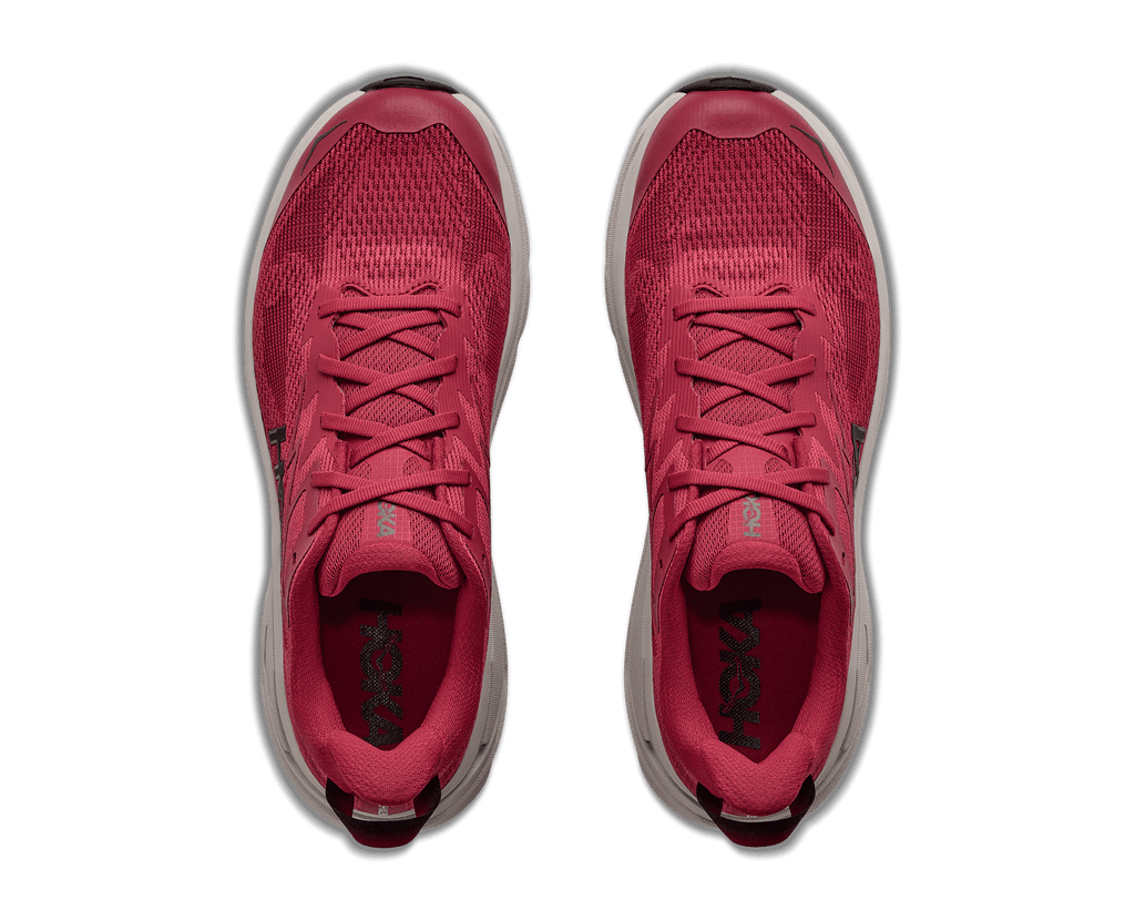 HOKA Men's Challenger 8 - RED AGATE / RIVER ROCK GREY