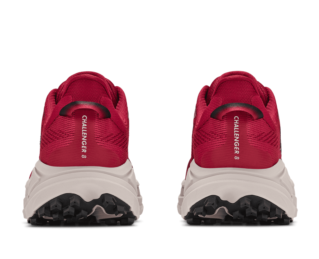 HOKA Men's Challenger 8 - RED AGATE / RIVER ROCK GREY