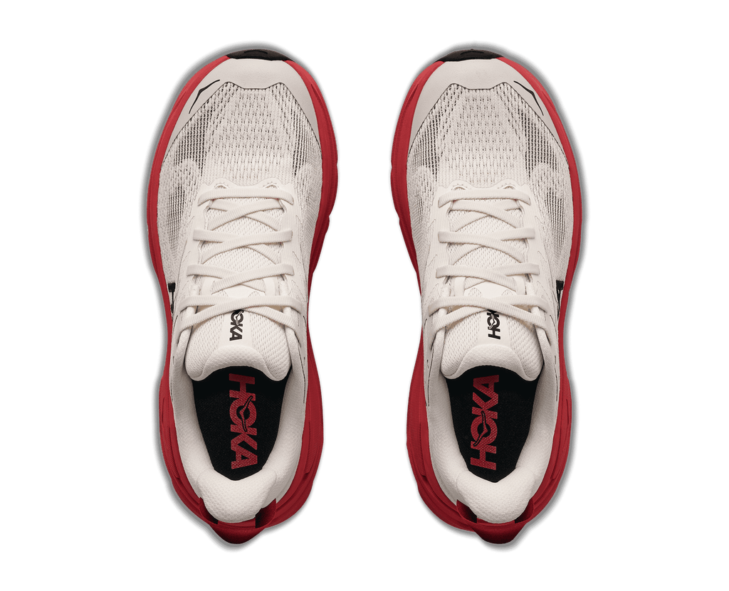 HOKA Women's Challenger 8 - ALABASTER / BURNT RED