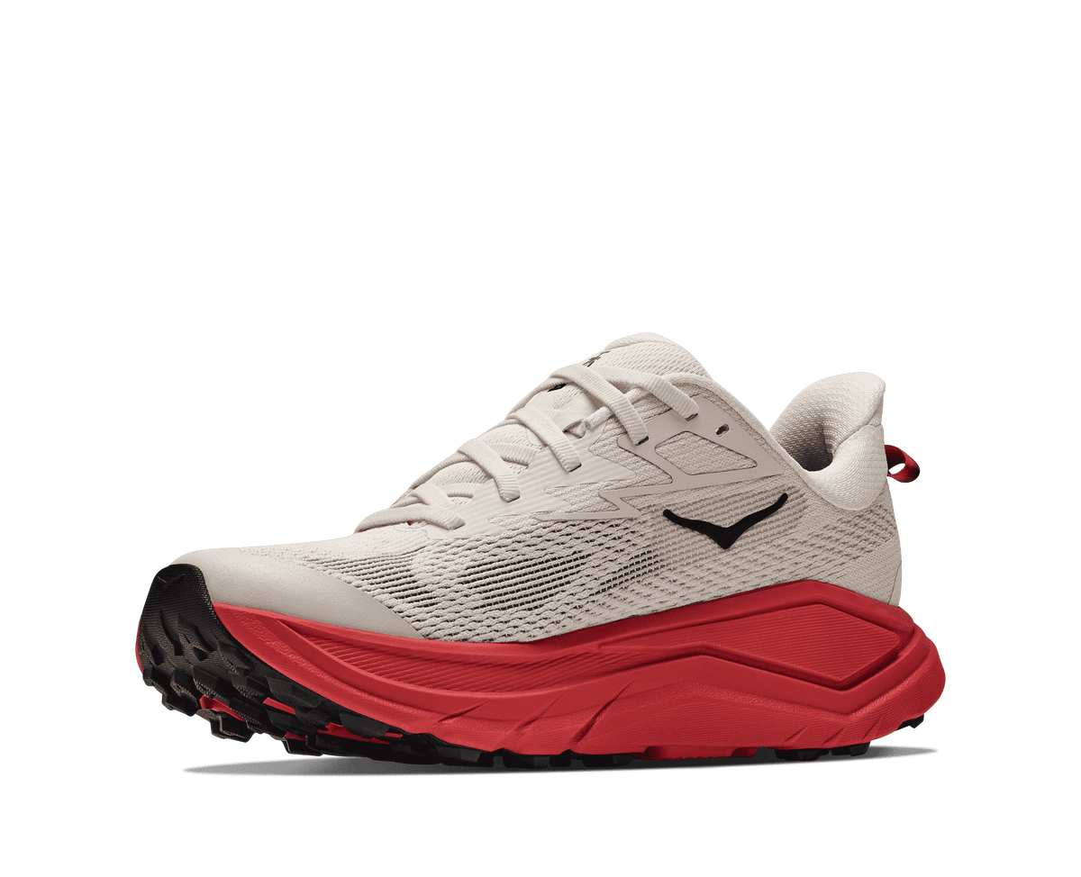 HOKA Women's Challenger 8 - ALABASTER / BURNT RED