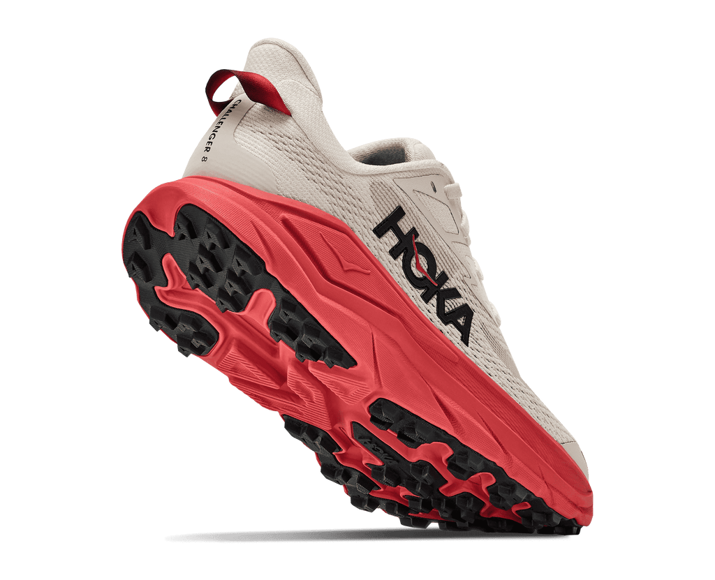 HOKA Women's Challenger 8 - ALABASTER / BURNT RED