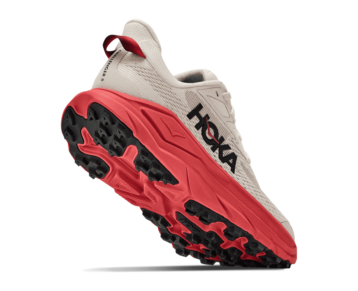HOKA Women's Challenger 8 - ALABASTER / BURNT RED