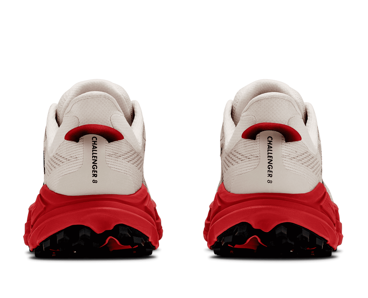 HOKA Women's Challenger 8 - ALABASTER / BURNT RED