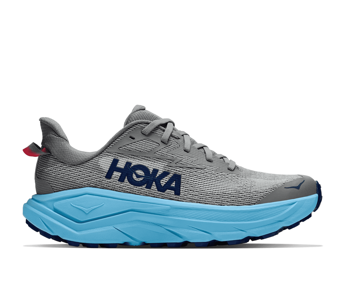 HOKA Women's Challenger 8 - GALACTIC GREY / SOARING BLUE