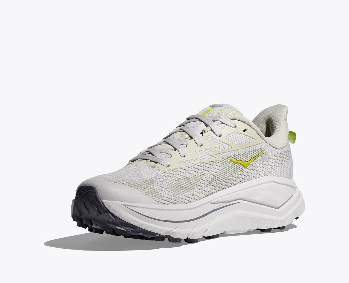 HOKA Women's Challenger 8 - WHITE / NEON HOKA CITRUS