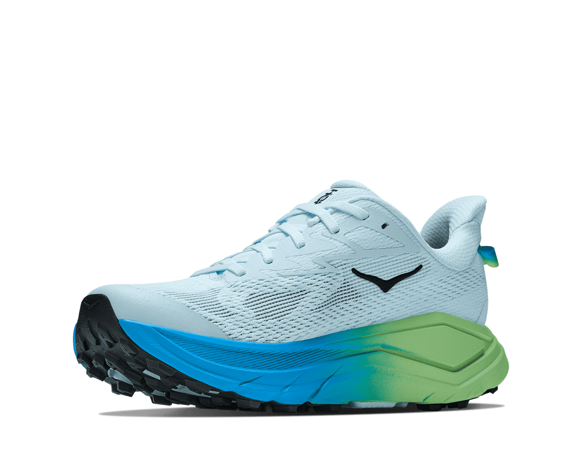 HOKA Women's Challenger 8 - GLIMMERING BLUE / TART APPLE (Wide)