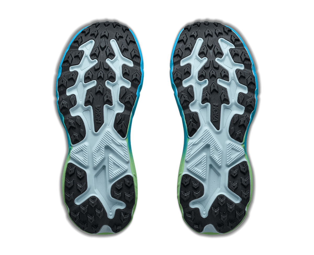 HOKA Women's Challenger 8 - GLIMMERING BLUE / TART APPLE (Wide)