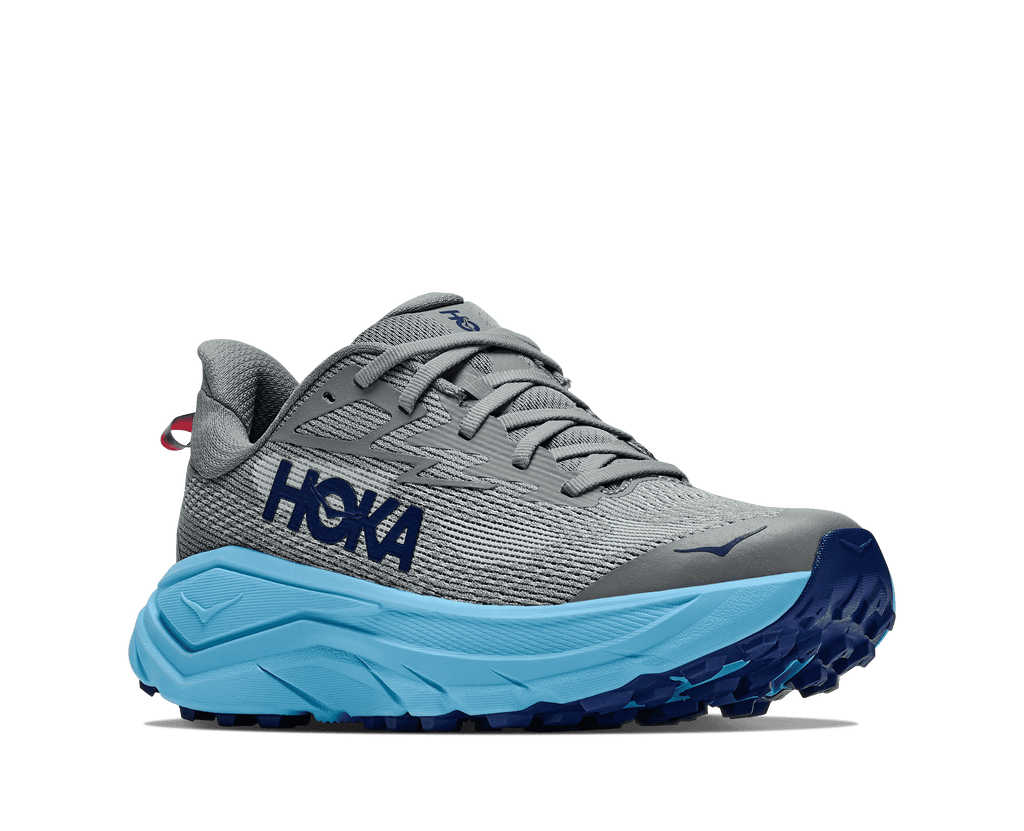 HOKA Women's Challenger 8 - GALACTIC GREY / SOARING BLUE (Wide)
