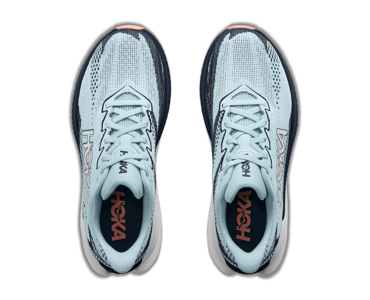 HOKA Women's Mach X 3 - GLIMMERING BLUE / VARSITY NAVY