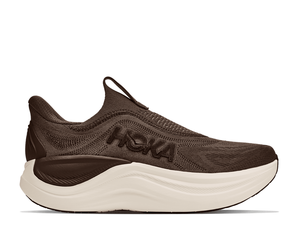 HOKA Men's Skyward Laceless - CLIFF GREY / CAST IRON