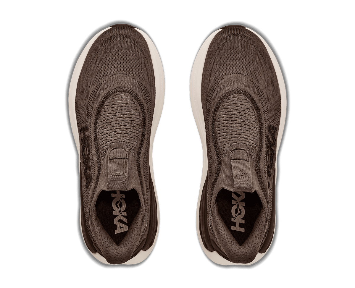 HOKA Men's Skyward Laceless - CLIFF GREY / CAST IRON