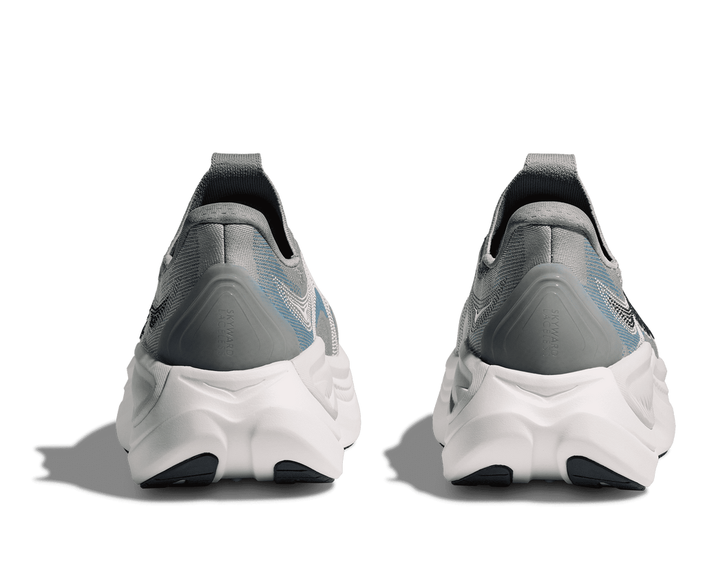 HOKA Men's Skyward Laceless - STARDUST / STELLAR GREY