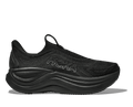 HOKA Women's Skyward Laceless - BLACK / BLACK