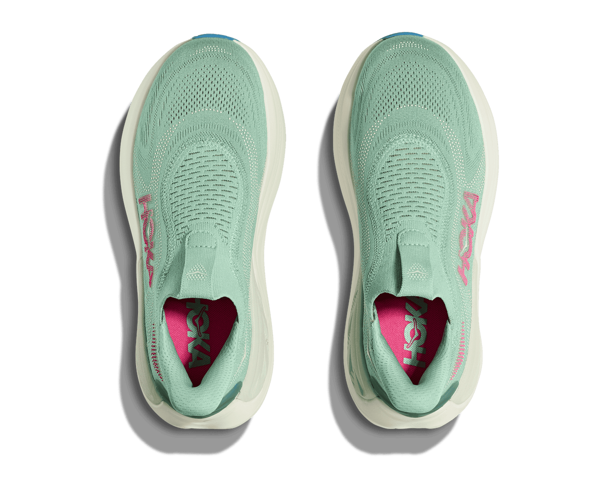 HOKA Women's Skyward Laceless - JADEITE / SEA GLASS