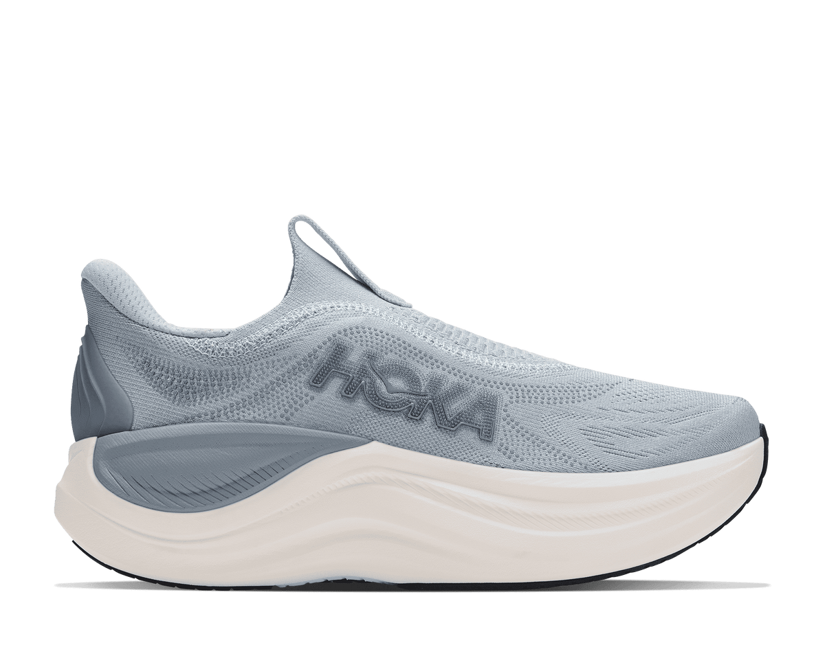 HOKA Women's Skyward Laceless - MINERAL BLUE / WASHED BLUE