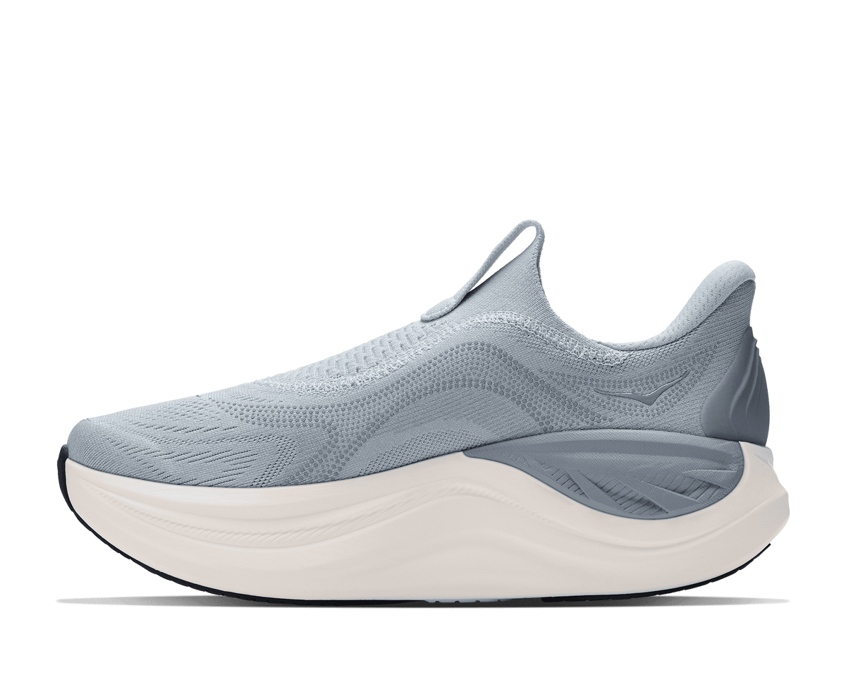 HOKA Women's Skyward Laceless - MINERAL BLUE / WASHED BLUE