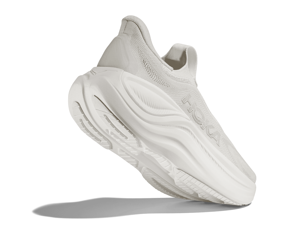 HOKA Women's Skyward Laceless - WHITE / WHITE