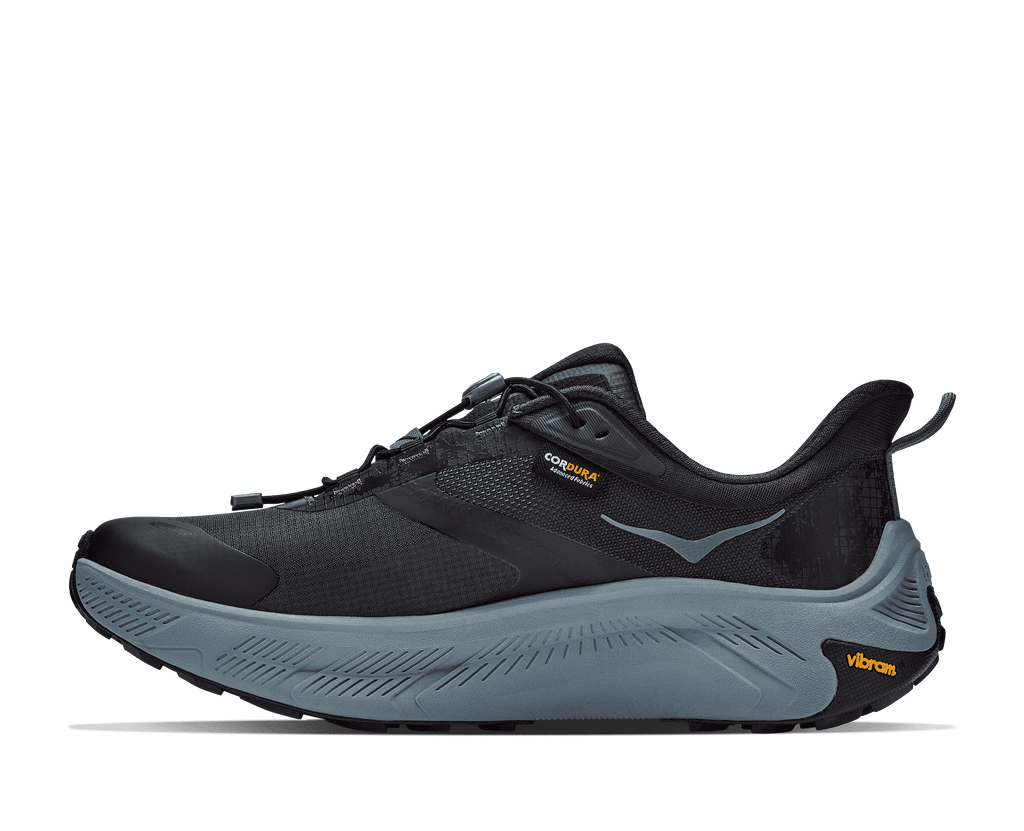 HOKA Men's Transport 2 - CARBON BLACK / WASHED BLUE