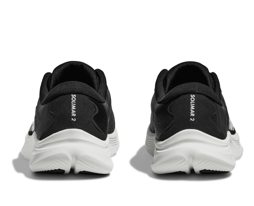 HOKA Men's Solimar 2 - BLACK / WHITE