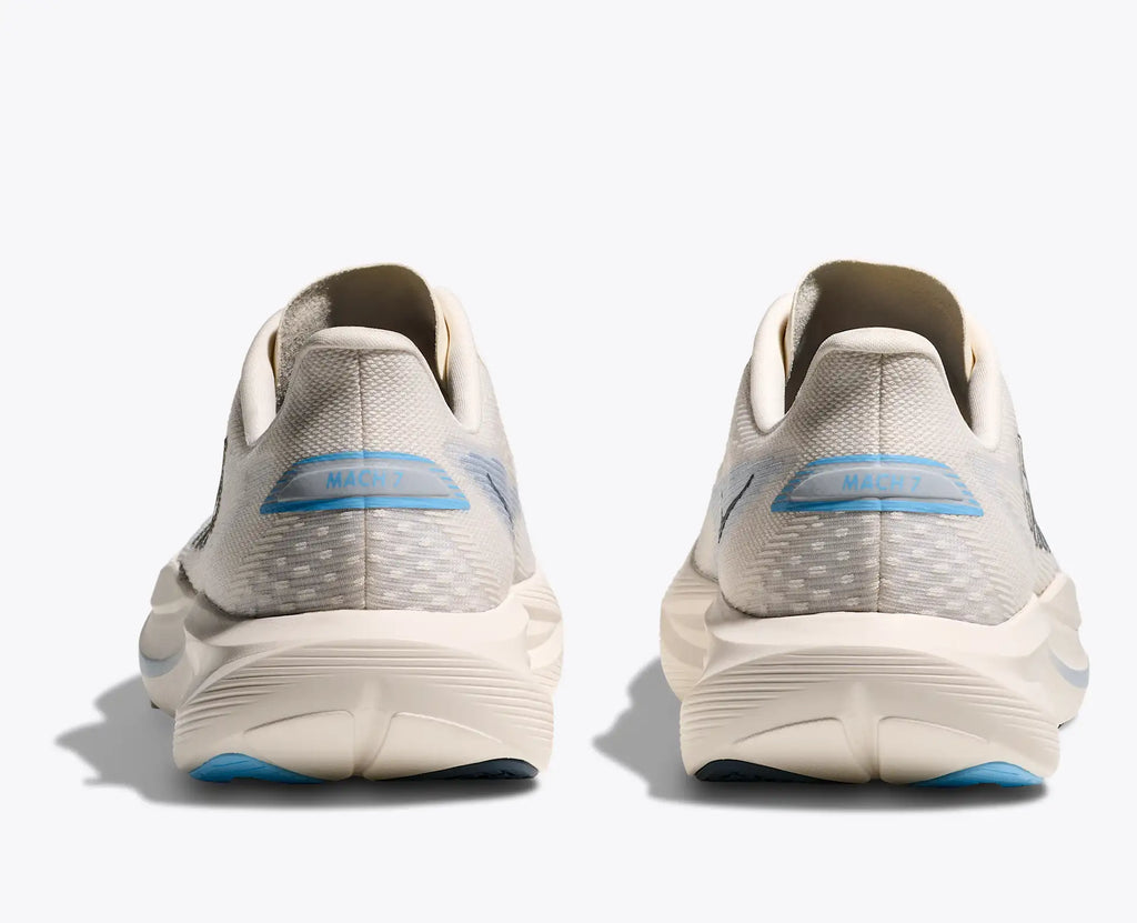 HOKA Men's Mach 7 - ALABASTER / SOARING BLUE