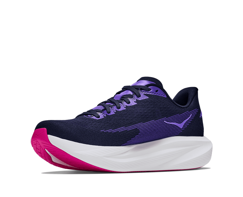HOKA Men's Mach 7 - CARBON BLACK / COSMIC PURPLE