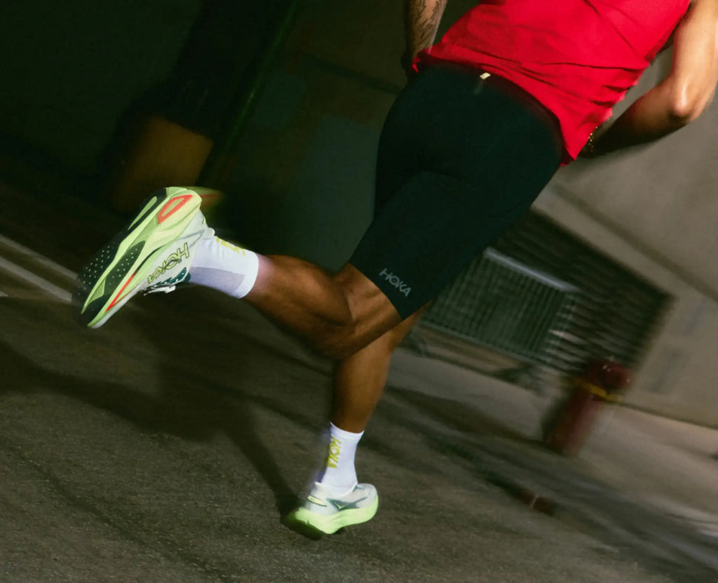 HOKA Men's Mach 7 - FROST / NEON YUZU