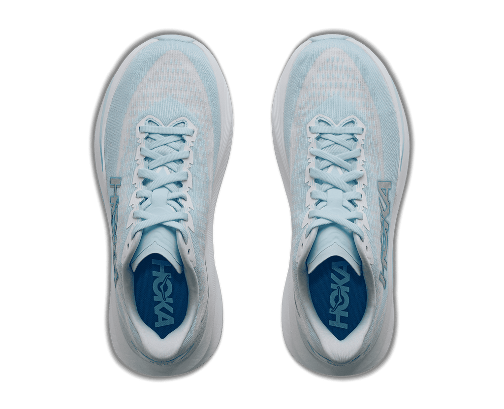 HOKA Women's Mach 7 - GLIMMERING BLUE / FROST (Wide)
